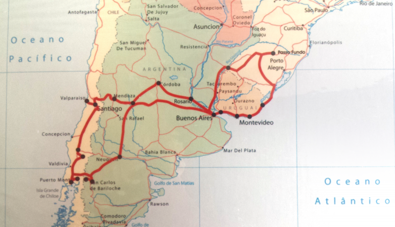1 - De Passo Fundo a Buenos Aires, pelo Uruguai - De Carro Pelo Mundo