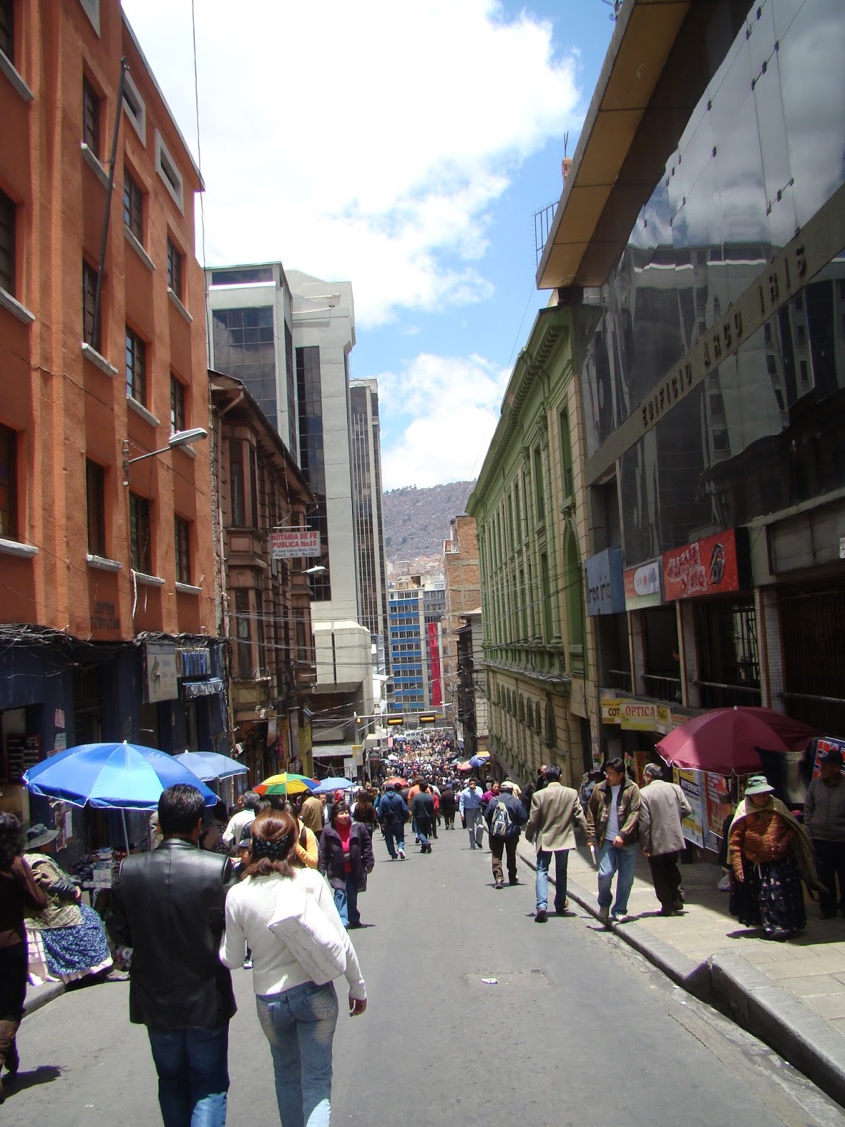 Parte central de La Paz