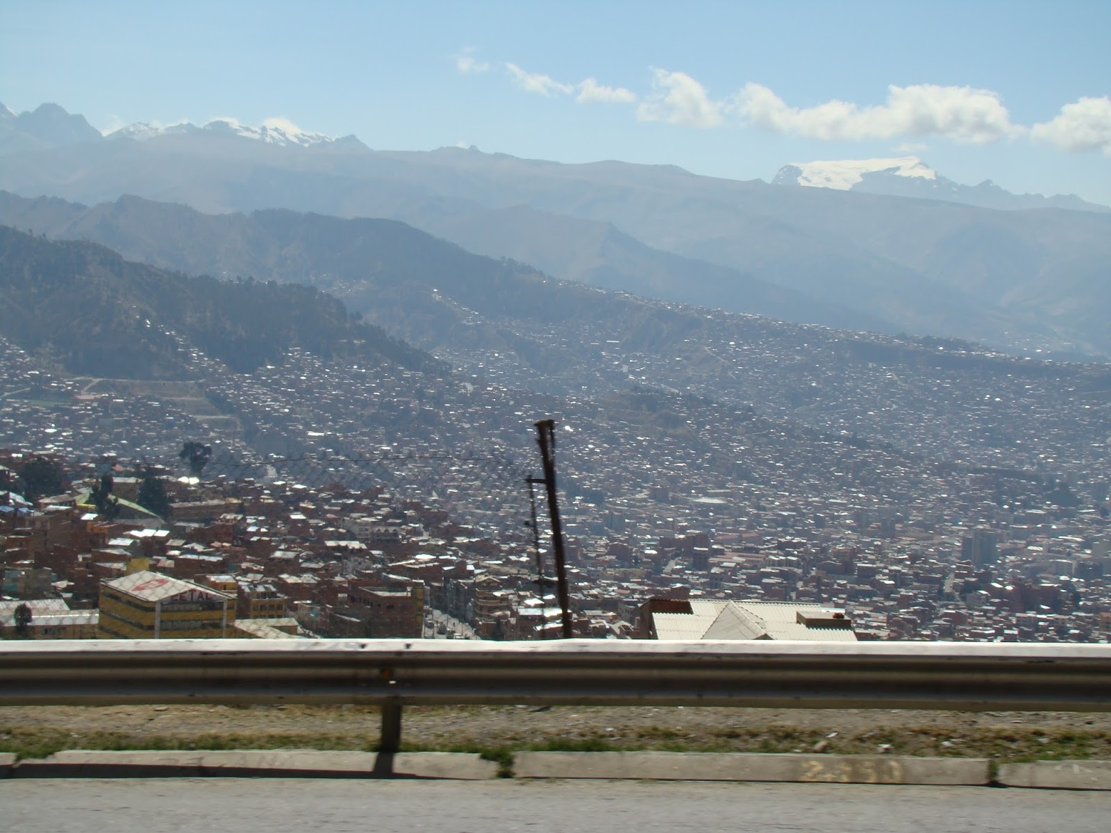 Vista de La Paz desde El Alto