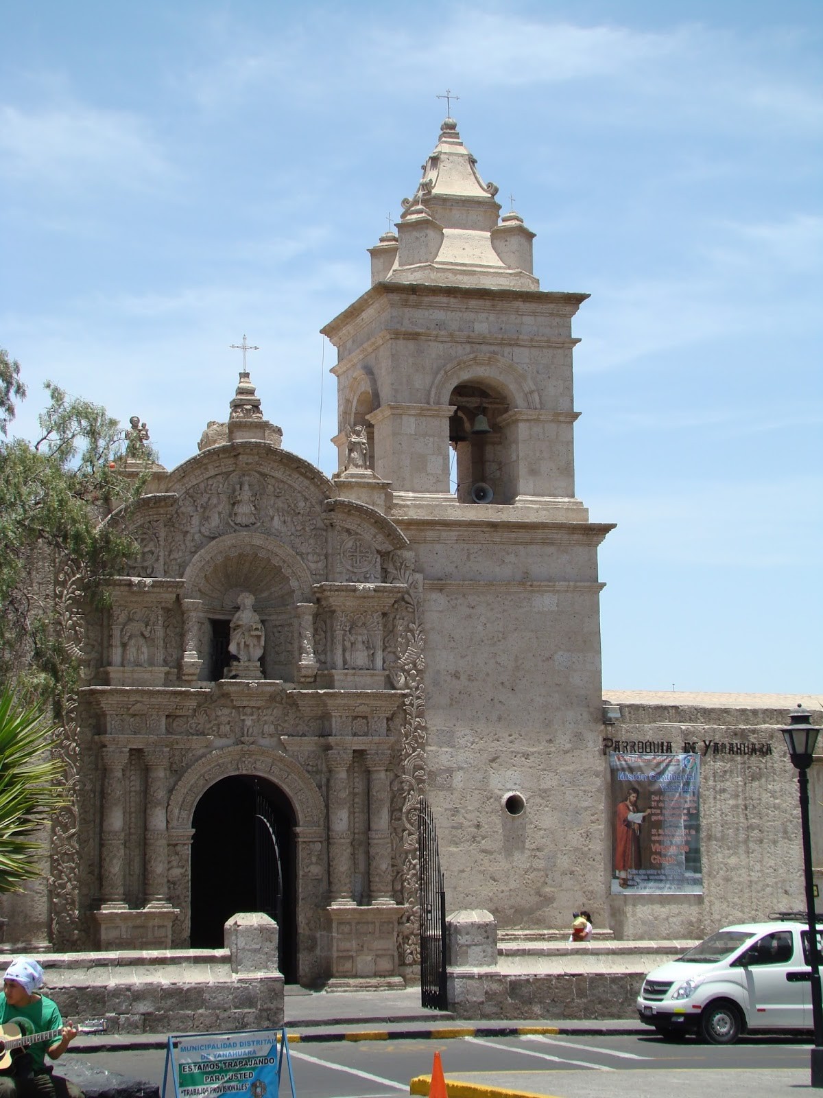 Igreja no bairro de Yanahuara