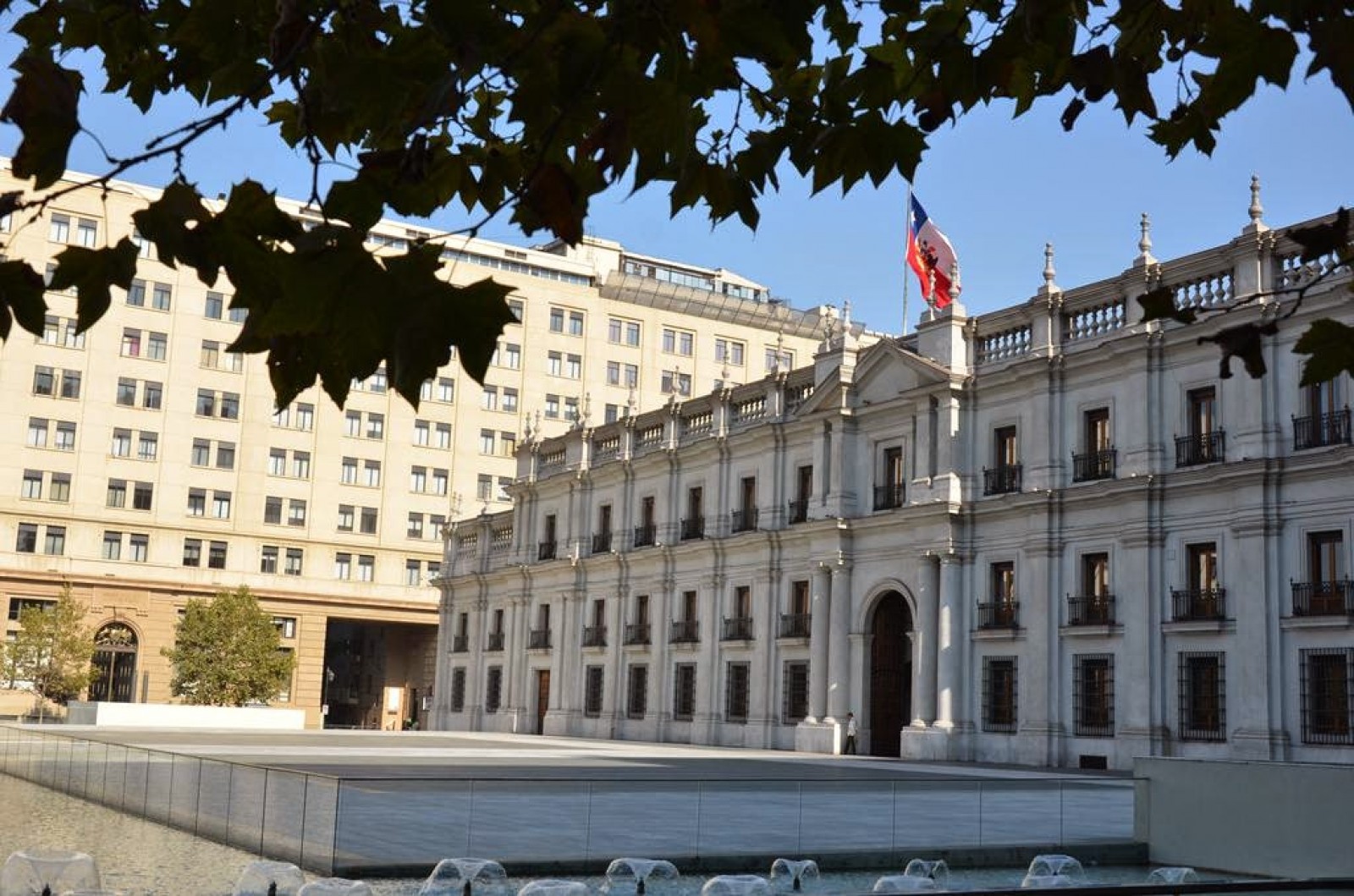 Palcio La Moneda, sede do Governo Chileno