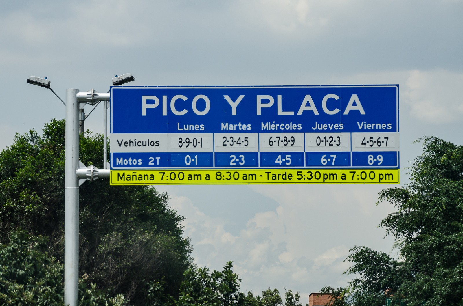 Pico Y Placa em Medellin