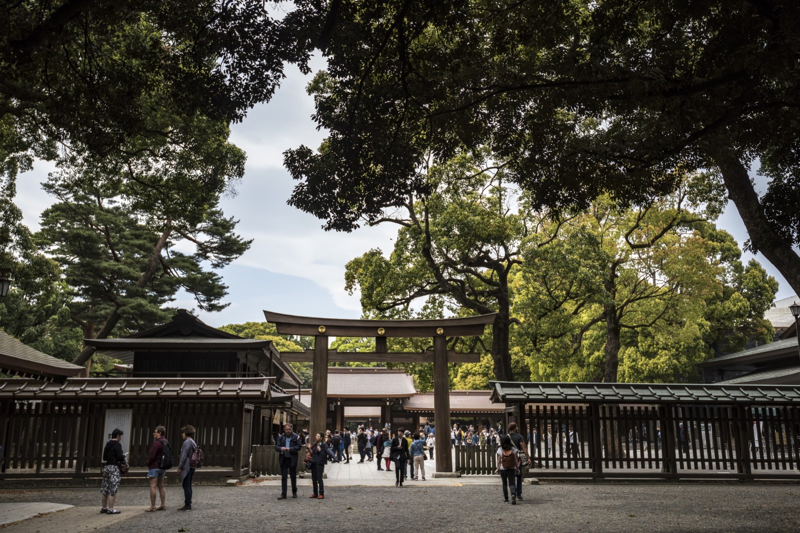 Entrada do Templo Meiji Jingu